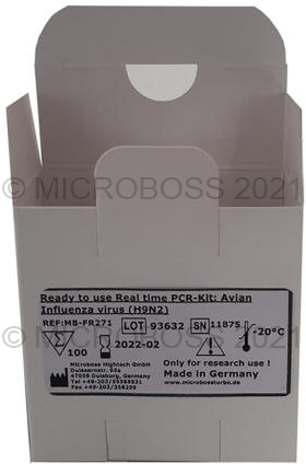 Avian influenza H9N2 PCR Kit Microboss